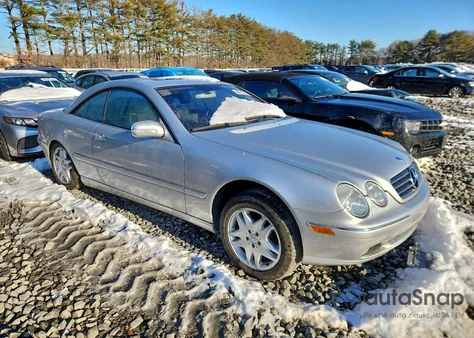2002 Mercedes-Benz Cl 500 z USA, uszkodzony, nr VIN WDBPJ75J02A025773